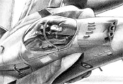 aviation art F18 Hornet