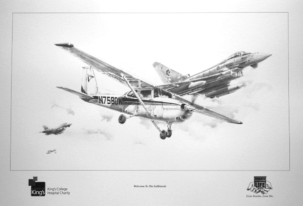 aviation art Cessna